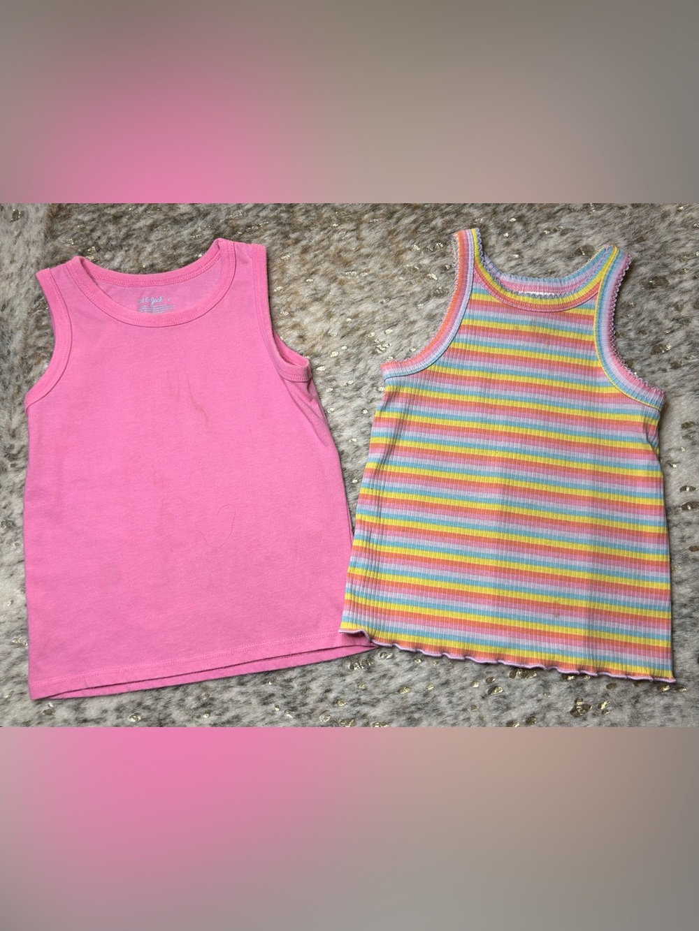 5 for $25🔥Cat & Jack Set of 2 Tank Tops Girls 3T